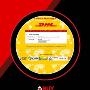 DHL 2 V3 Phishing page | Scam Page
