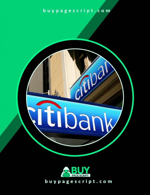 Citibank DEBITCARD WITH PIN