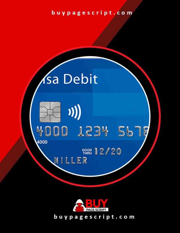 USA Debit Card, Amex Card