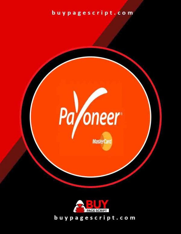 PAYONEER VERIFIED ACCOUNT