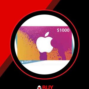 $1000 iTunes Gift Card – USA